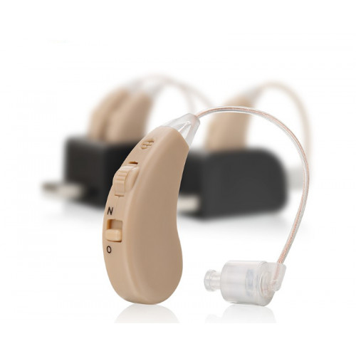 Set aparate auditive reincarcabile AudiSound 338, cu statie de incarcare Set aparate auditive reincarcabile AudiSound 338, cu statie de incarcare