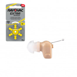 Pachet aparat auditiv AudiSound 907 cu 6 baterii Zinc-Aer PR10