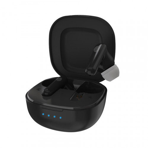 Aparate auditive digitale reincarcabile D22 Pro Black, procesor cu 16 canale, culoare negru