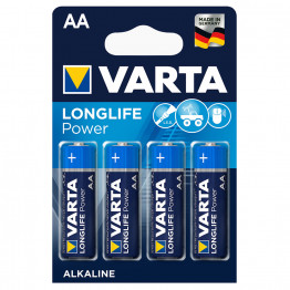 Baterii alcaline Varta LR6 (AA) - set 4 buc