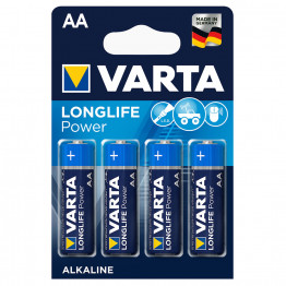 Baterii alcaline Varta R6 (AA) - set 4 buc