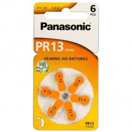 Panasonic PR13 - baterii ZincAir 1.4V, 6 buc Panasonic PR13 - baterii ZincAir 1.4V, 6 buc