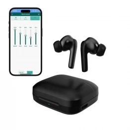 Set aparate auditive digitale reincarcabile T006, conexiune Bluetooth, control din aplicatie smartphone, personalizare frecvente