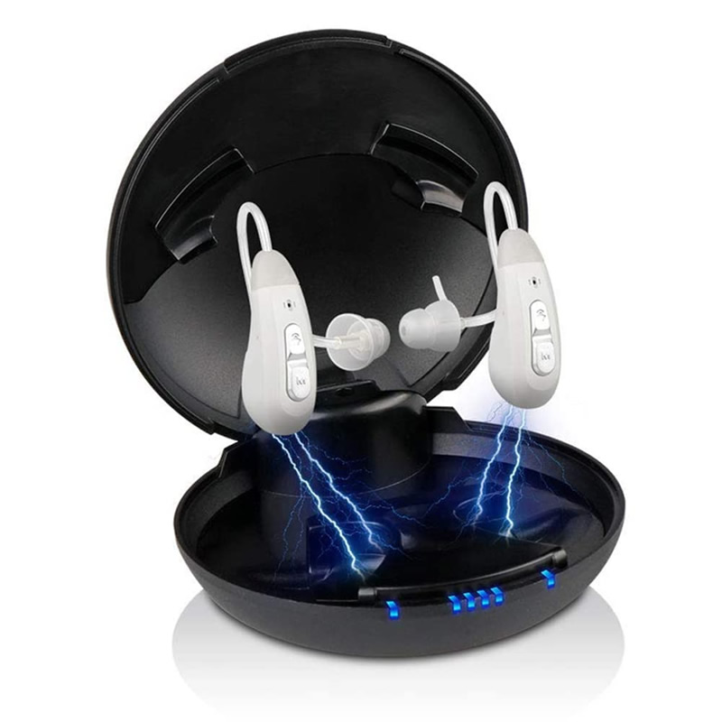 Set aparate auditive digitale reincarcabile cu functie bluetooth Audisound D59